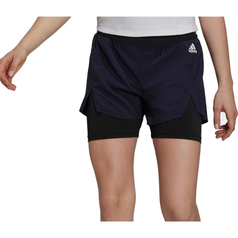 adidas Primeblue Designed To Move 2 in 1 Women's Sport Shorts