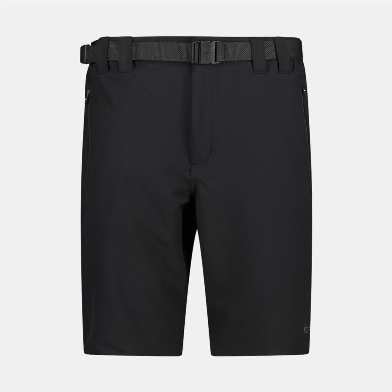 CMP HIKING SHORTS WITH INTEGRATED BELT ΜΑΥΡΟ