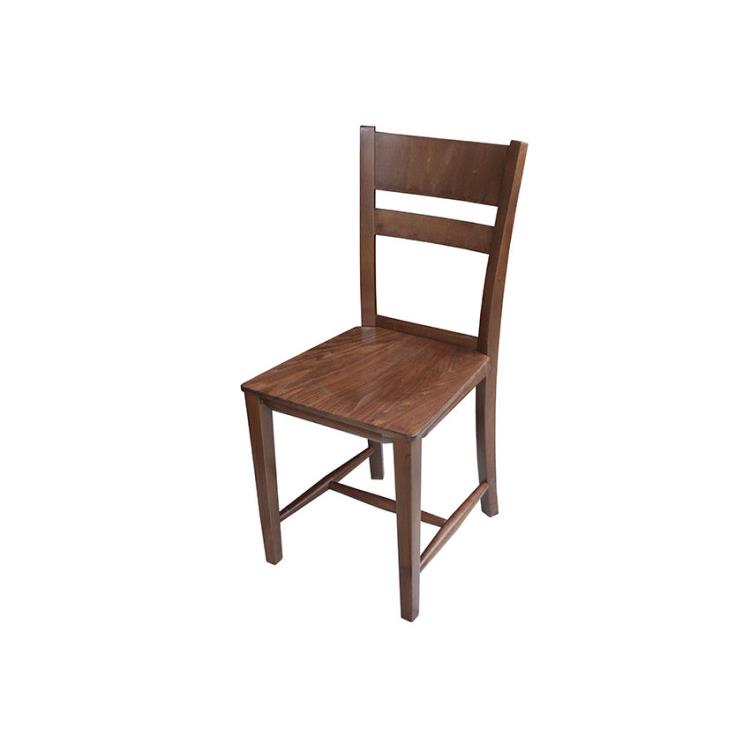 Καρέκλα Tomy χωρίς ύφασμα Καρυδί, 42x47x88 εκ., Genomax