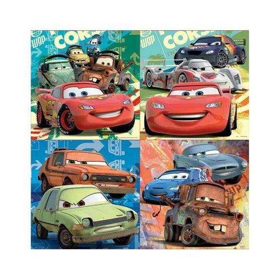 Παζλ 4x12x16x20x25pcs Disney Pixar Cars Educa - 14942