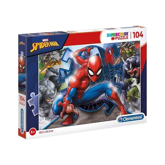As Company Παζλ 104pcs Super Color Spiderman - 1210-27116