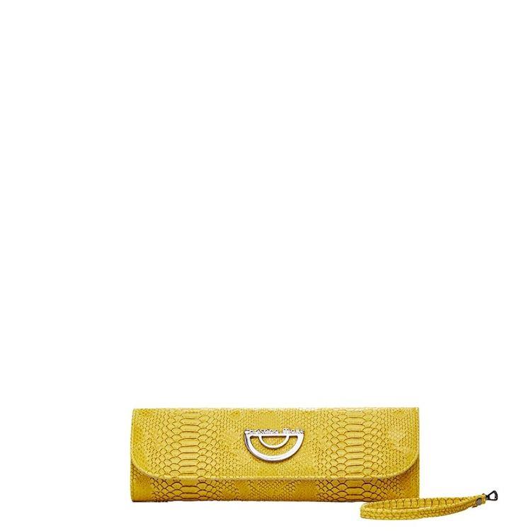 Yellow Baguette - Envelope Bag by Christina Malle CM96468