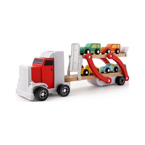 Ξυλινο Φορτηγο Motor Truck Top Bright - 120327