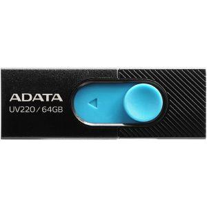 ADATA AUV220-64G-RBKBL UV220 64GB USB 2.0 FLASH DRIVE BLACK/BLUE