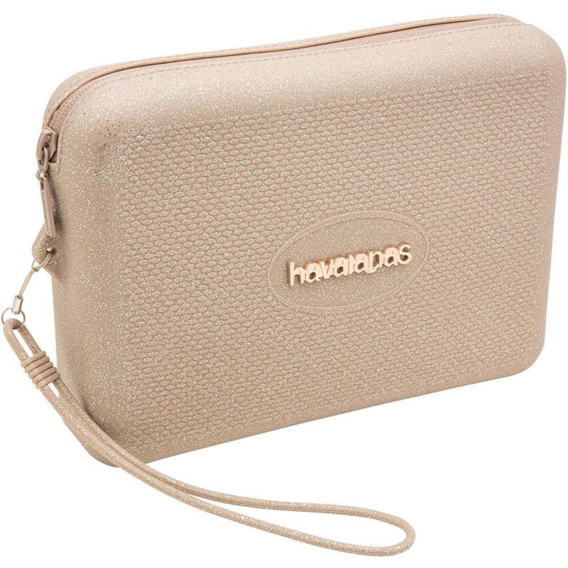 ΤΣΑΝΤΑΚΙ HAVAIANAS BEACH NECESSAIRE GLITTER ΧΡΥΣΑΦΙ