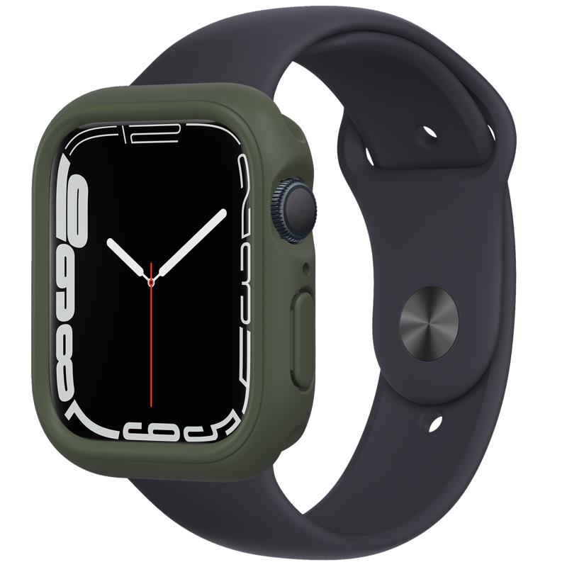 RhinoShield CrashGuard NX θήκη για Apple Watch 7 (45mm). Camo Green