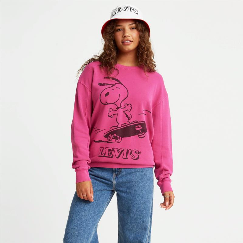 Levi's Unbasic Crew Sweatshirt Snoopy Γυναικεία Μακρυμάνικη Μπλούζα (9000054218_26107)