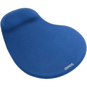 SAVIO MP-01BL GEL MOUSE PAD WITH WRIST SUPPORT