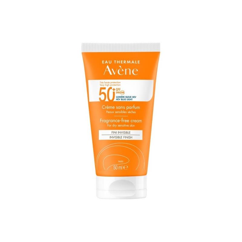AVENE SOINS SOLAIRE CREAM SPF50+ ΑΝΤΙΗΛΙΑΚΗ ΚΡΕΜΑ ΠΡΟΣΩΠΟΥ ΓΙΑ ΞΗΡΟ/ ΠΟΛΥ ΞΗΡΟ ΔΕΡΜΑ