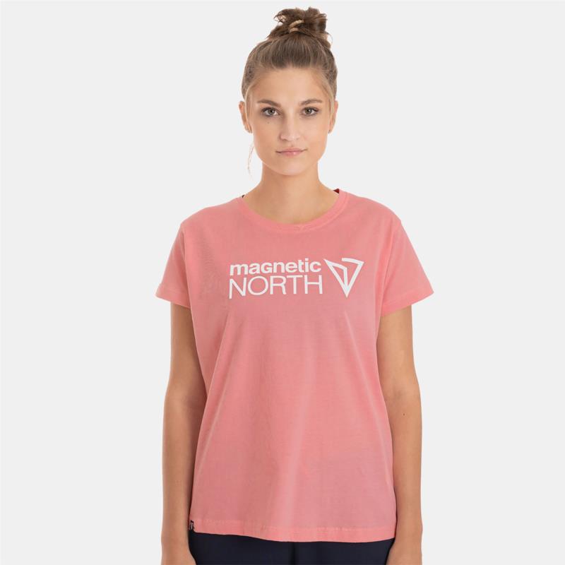 MAGNETIC NORTH GRAPHIC T-SHIRT ΚΟΚΚΙΝΟ