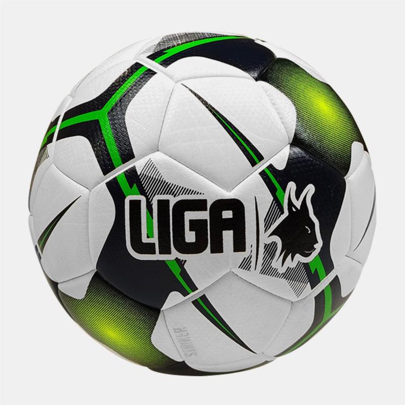 LIGASPORT Soccer Ball Hero (Black/Silver/Green) (9000114980_11567)