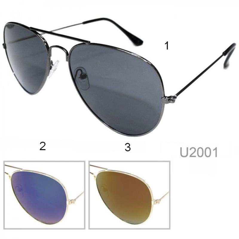 Μοντέρνα γυαλιά ηλίου χωρίς νικέλιο UV 400 - U2001