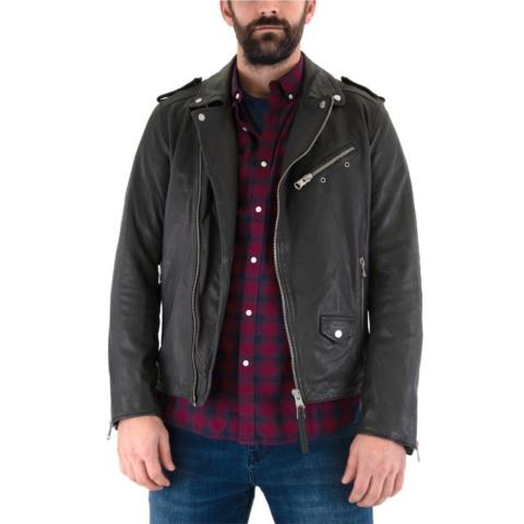 HELL CUIR MOUTON SOHO JACKET MEN OAKWOOD