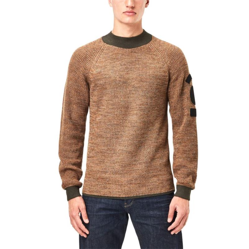 ARMY MOCK TURTLE PULLOVER MEN G-STAR RAW