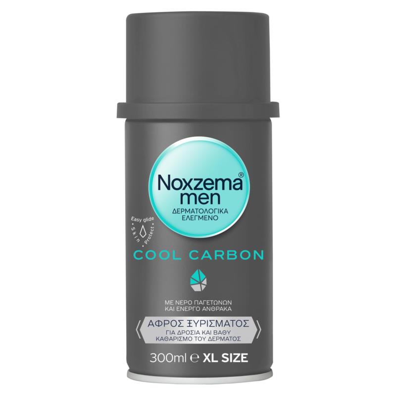 NOXZEMA SHAVING FOAM COOL CARBON