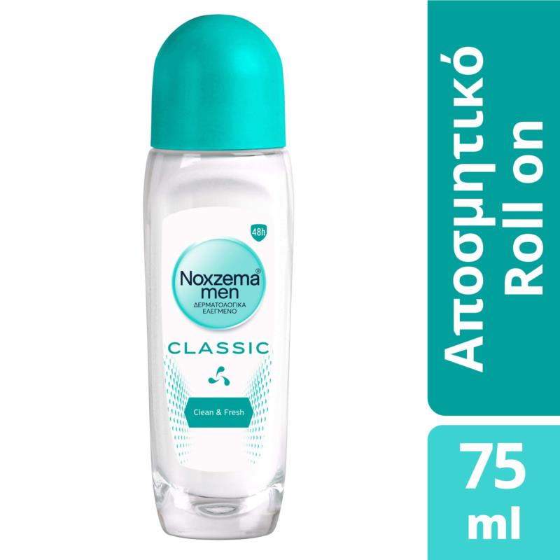 Noxzema Men Αποσμητικό Rollon Classic 75ml