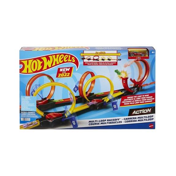 Mattel Hot Wheels Πιστα Για Κοντρες Με Πολλαπλα Λουπ - HDR83
