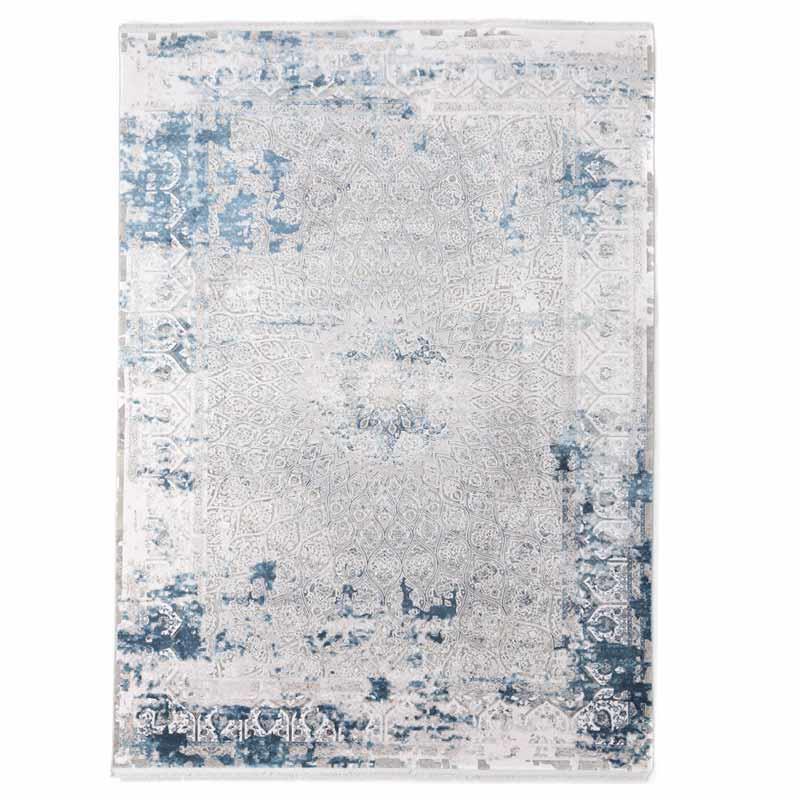 Χαλί Royal Carpet Bamboo Silk 6794A L.Grey D.Blue