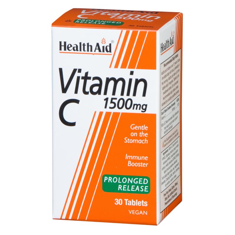 HEALTH AID Vitamin C 1500mg Prolonged Release 30tabs