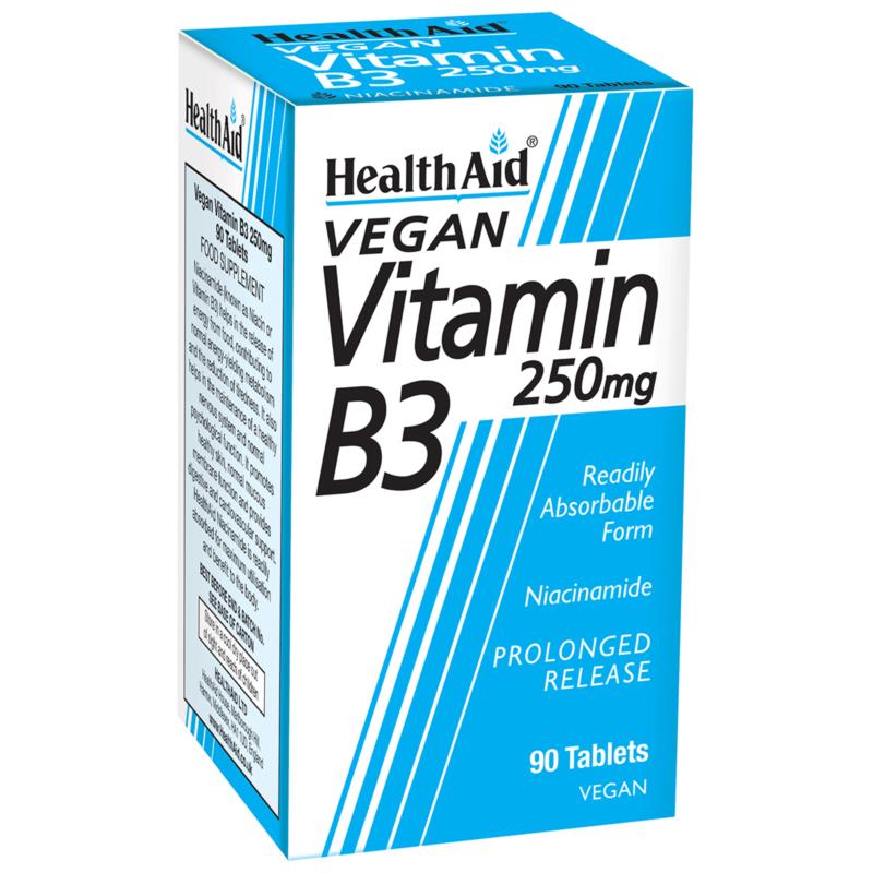 HEALTH AID Vitamin B3 250mg 90tabs