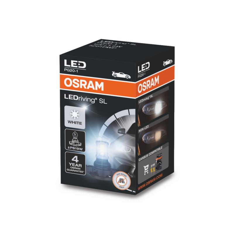 Λάμπα Osram PS19W 6000Κ 1.6W LEDriving SL White 5201DWP
