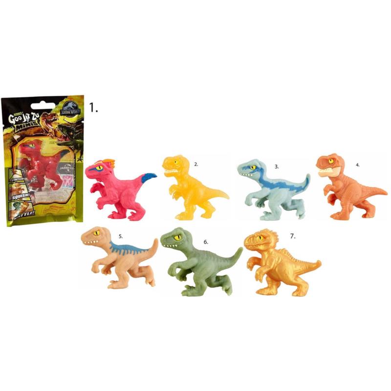 Moose Toys Φιγουρες Goo Jit Zu Jurassic World Minis Σε 7 Σχεδια - GJT27000