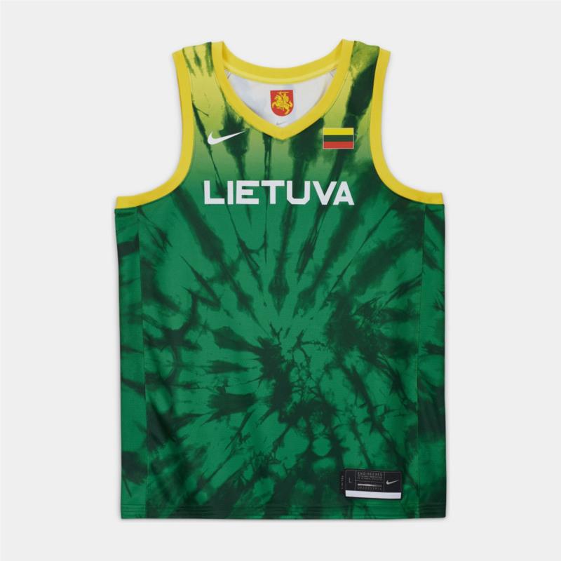 Nike Olympics 2021 Lithuania Limited Edition Road Men's Basketball Jersey (9000077314_52766)
