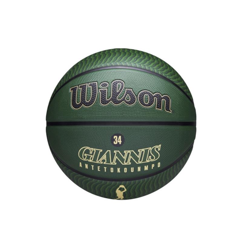 WILSON NBA PLAYER ICON - OUTDOOR - SIZE 7 GIANNIS WZ4006201XB7 Πράσινο
