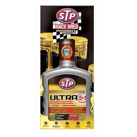 Ultra 5 in 1 petrol system cleaner STP (βενζίνης) 400ml