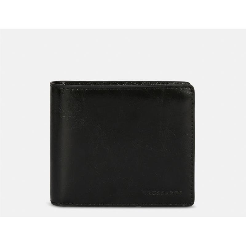 Trussardi Bi-Fold Leather Wallet 71W00176-K299