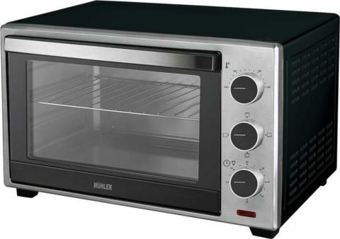 Ηλεκτρικό Φουρνάκι 38lt Χωρίς Εστίες, MNO-3800, Muhler