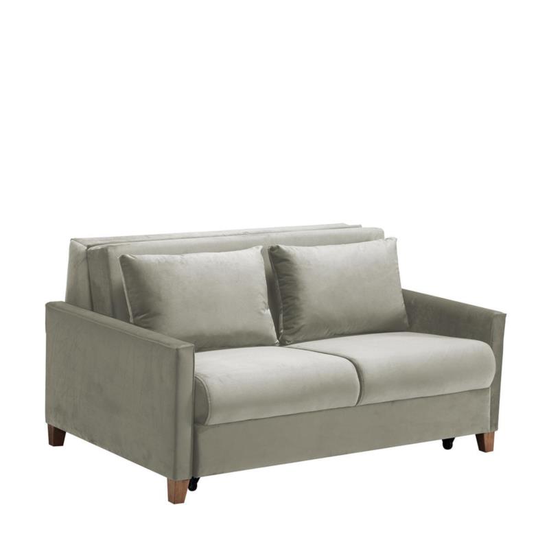 Artelibre Καναπές Κρεβάτι Διθέσιος LIAM Γκρι Σκούρο 164x111x90cm