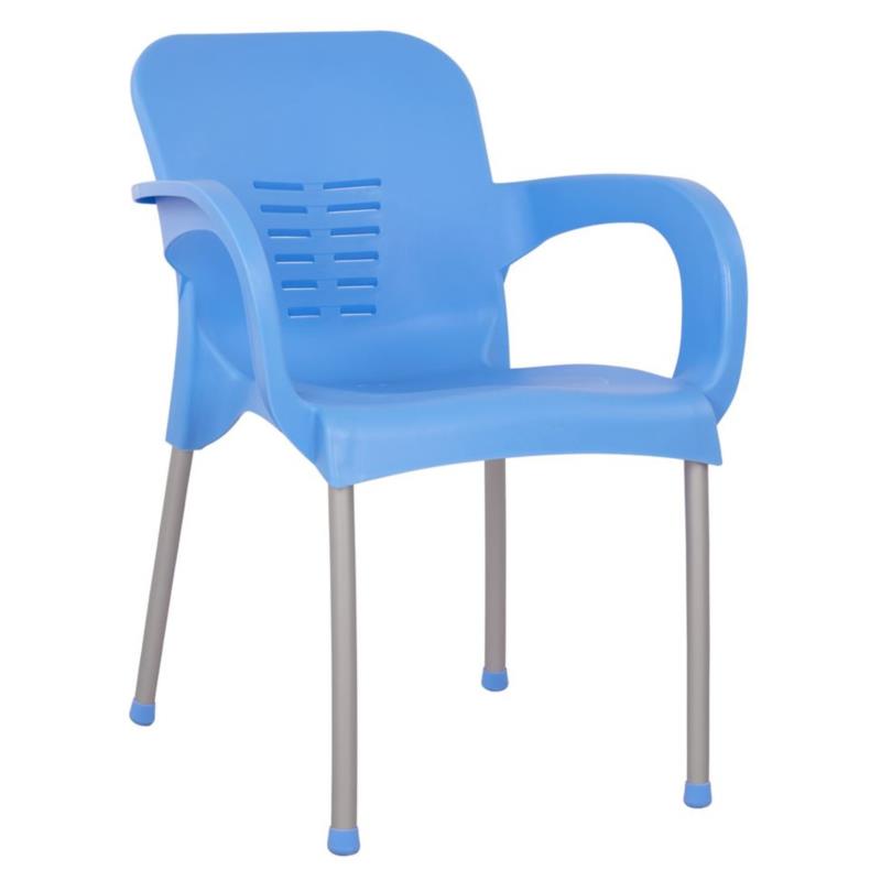 Artelibre Καρέκλα Κήπου Μπλε PP 60x50x80xcm