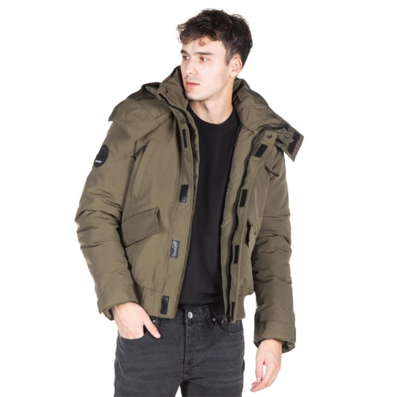 SUPERDRY D2 CODE XPD EVEREST BOMBER M5011501A-GVK Χακί