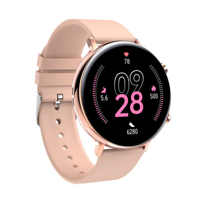 Smartwatch Gw33 Pro - Ροζ - Χρυσή κάσα / Ροζ λουρί σιλικόνης