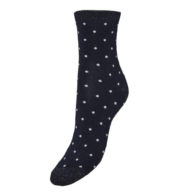 Vero Moda Κάλτσες Λεπτές Με Χριστουγεννιάτικο Μοτίβο Μπλε - Barbon