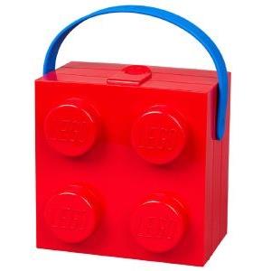 ΔΟΧΕΙΟ ΦΑΓΗΤΟΥ ΜΕ ΛΟΥΡΑΚΙ LEGO LUNCH BOX WITH HANDLE BRIGHT RED 17X11.6X6.6CM