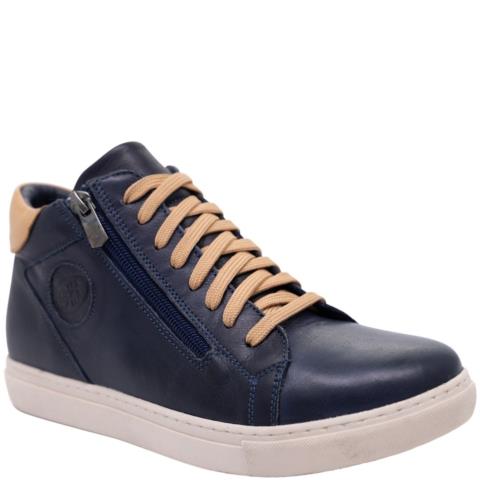 Γυναικείο ανατομικό δερμάτινο μποτάκι Safe Step PH4905