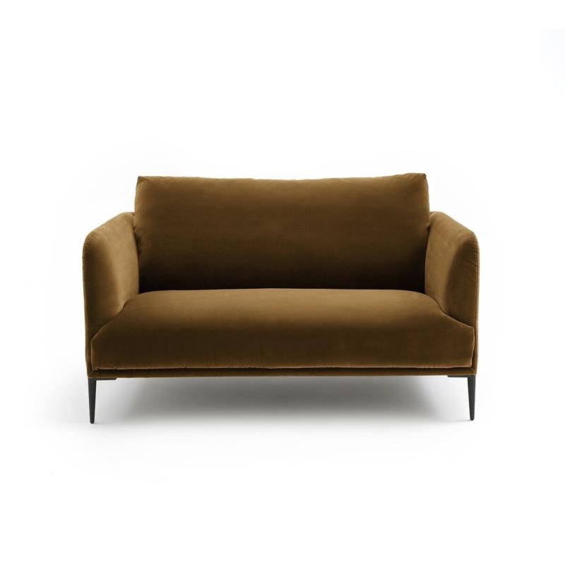 Διθέσιος καναπές με βελούδινη ταπετσαρία Oscar