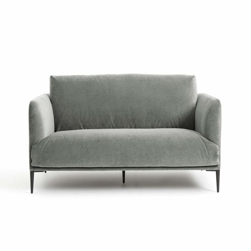 Διθέσιος καναπές από βελούδο stonewashed Oscar