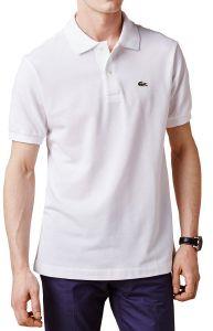 T-SHIRT POLO LACOSTE L1212 001 ΛΕΥΚΟ