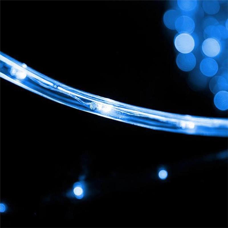 Φωτοσωλήνας LED Μονοκάναλος Μπλε Φως Με 36 LED Ανά Μέτρο 50m IP44