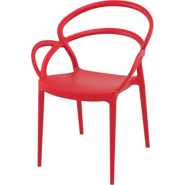 Καρέκλα Mila, 57x56x82 cm., Genomax - Γκρι