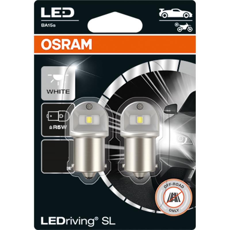 OSRAM LEDriving SL R5W BA15s 0.5W 12V 6000K 50lm White 2τμχ