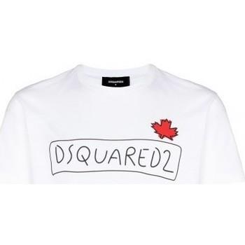 T-shirts & Polos Dsquared T SHIRT LOGO SUPERCREWDSQUARED S71GD1130