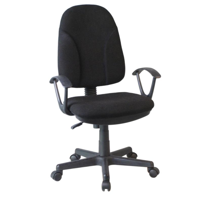Καρέκλα Γραφείου ΜΕΤΩΠΗ Μαύρο Ύφασμα 61x58.5x90-102cm