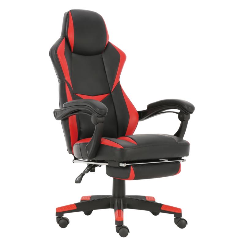 Καρέκλα Γραφείου ΑΓΝΗ Κόκκινο PVC 66x68x115-123cm