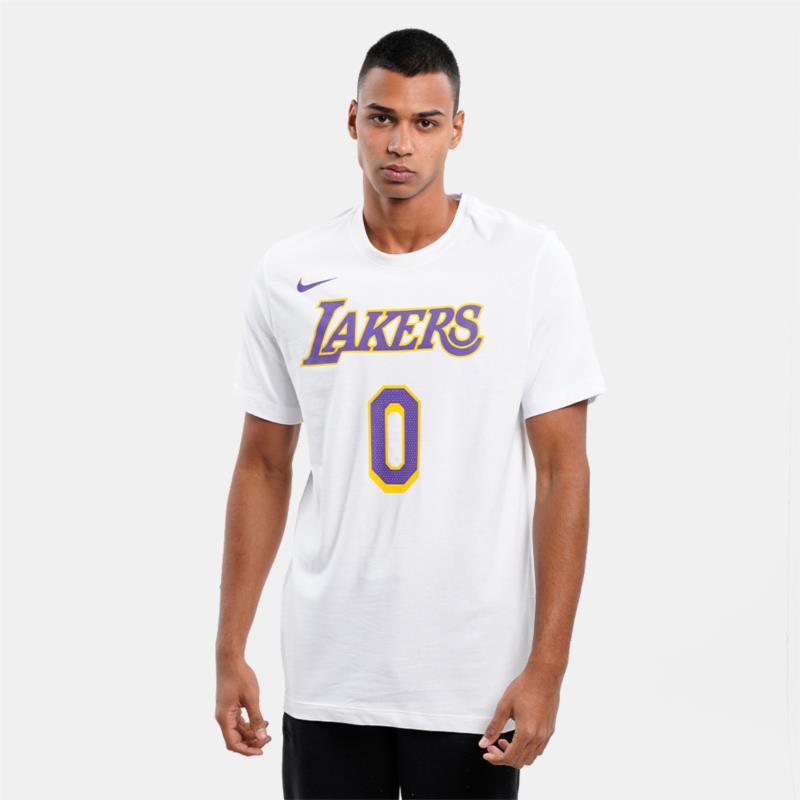 Nike Lakers NBA Russel Westbrook Ανδρικό T-shirt (9000111202_60805)