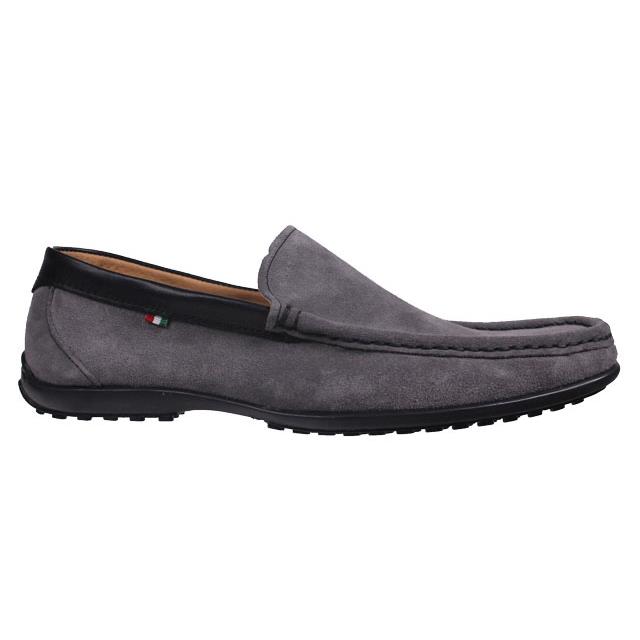 lupo ανδρικά loafers 378943 ΓΚΡΙ