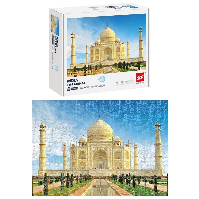 Παζλ 1000τμχ Taj Mahal India Σε Κουτί 20x5x25εκ. Toy Markt 69-1755 - Toy Markt - 69-1755